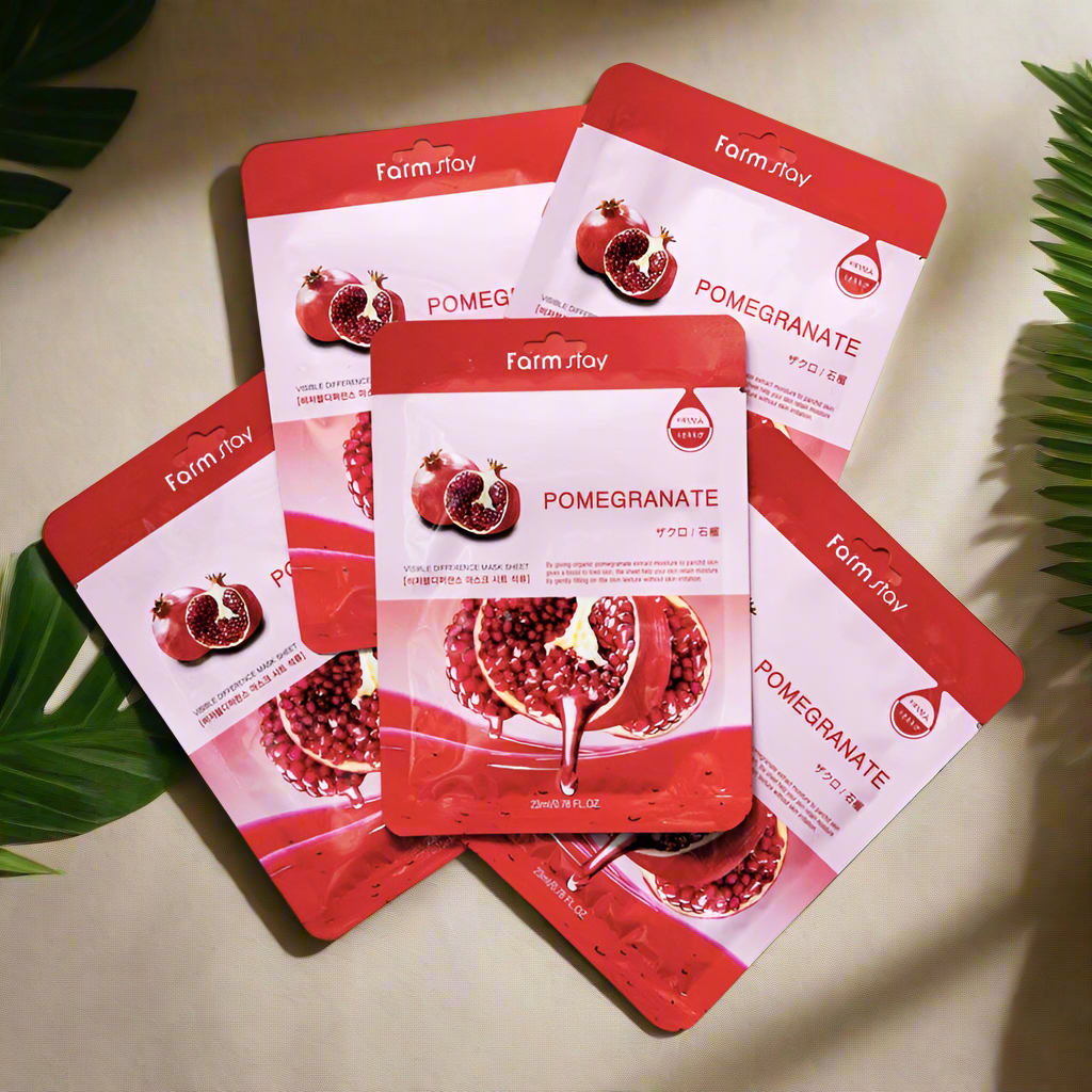 Farmstay - Visible Difference Pomegranate Mask Sheet