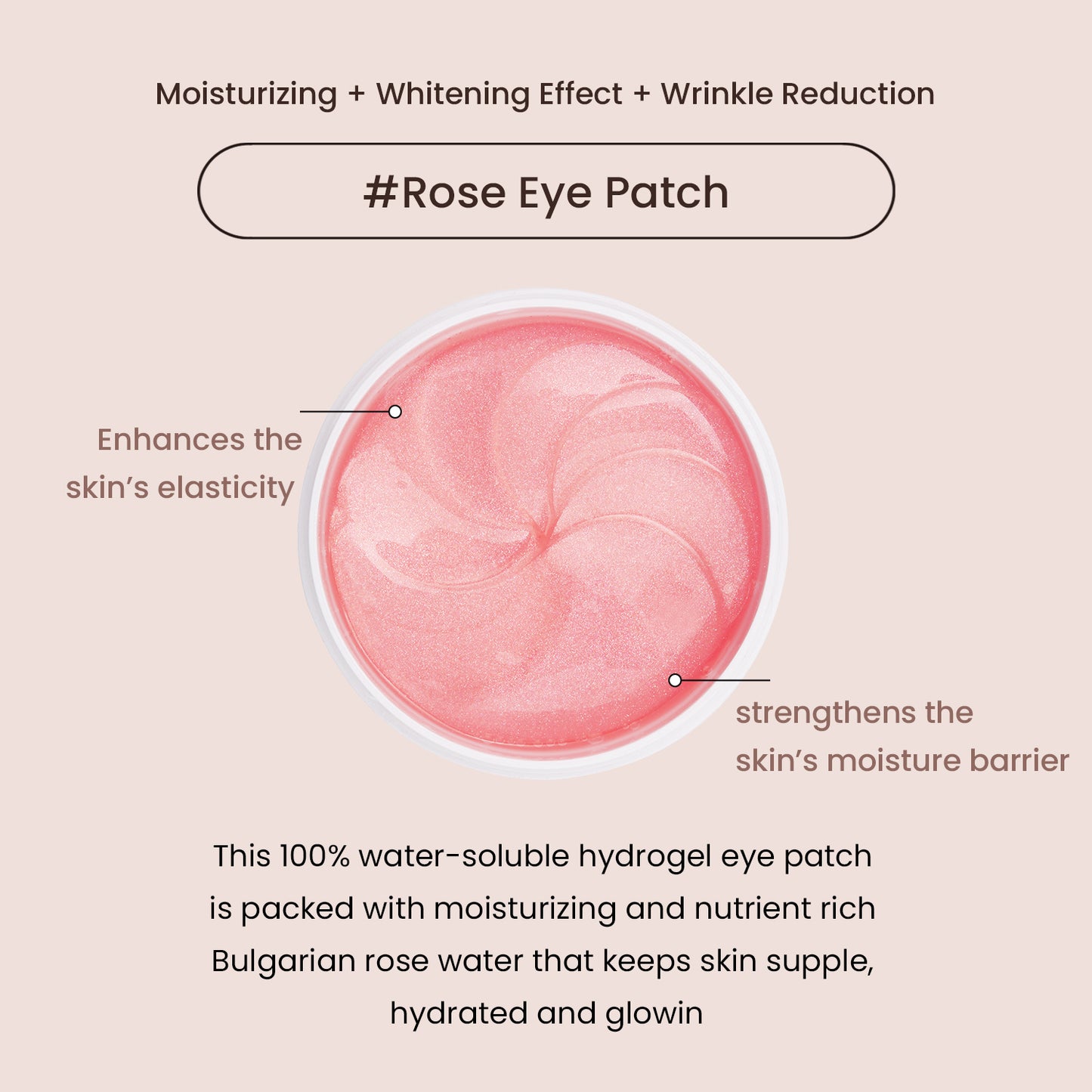 Heimish - Bulgarian Rose Hydrogel Eye Patch 60ea