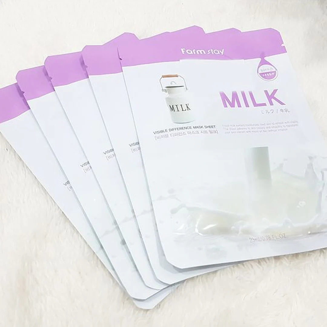 Farmstay - visible difference mask sheet milk