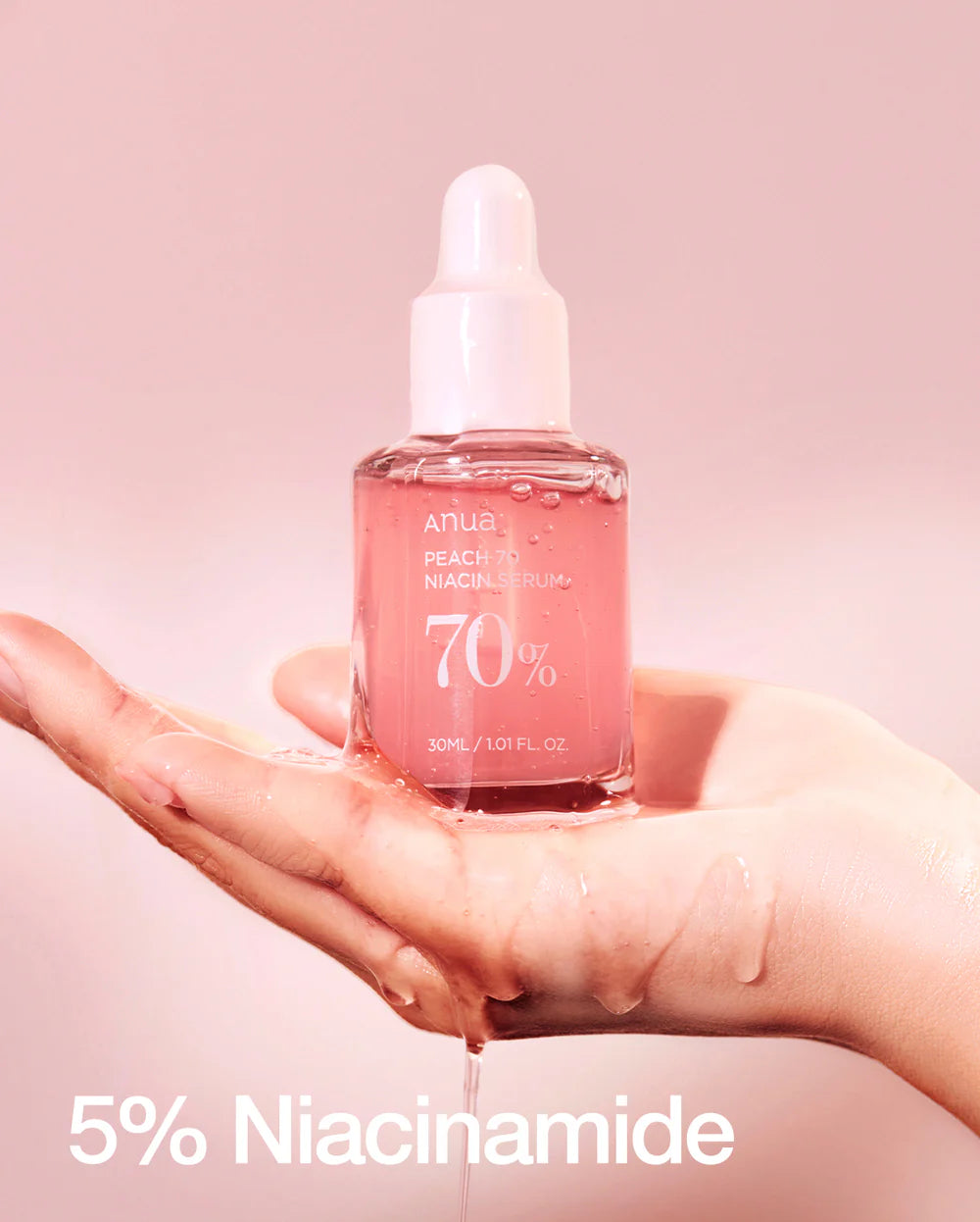 ANUA- Peach 70% Niacinamide Serum 30ml