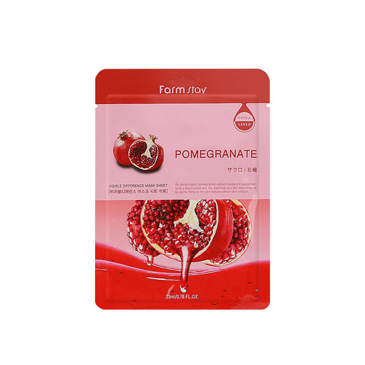 Farmstay - Visible Difference Pomegranate Mask Sheet