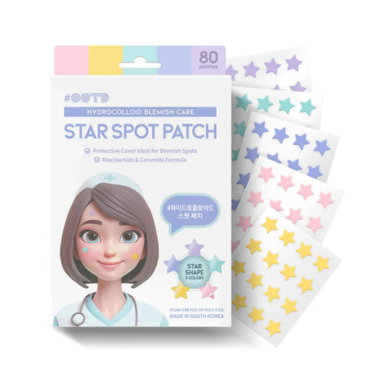 OOTD- Hydrocolloid Star Spot Patch-80 pcs