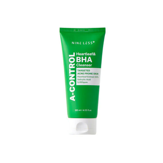 Nine Less A-Control Heartleaf & BHA Foam Cleanser-120ml