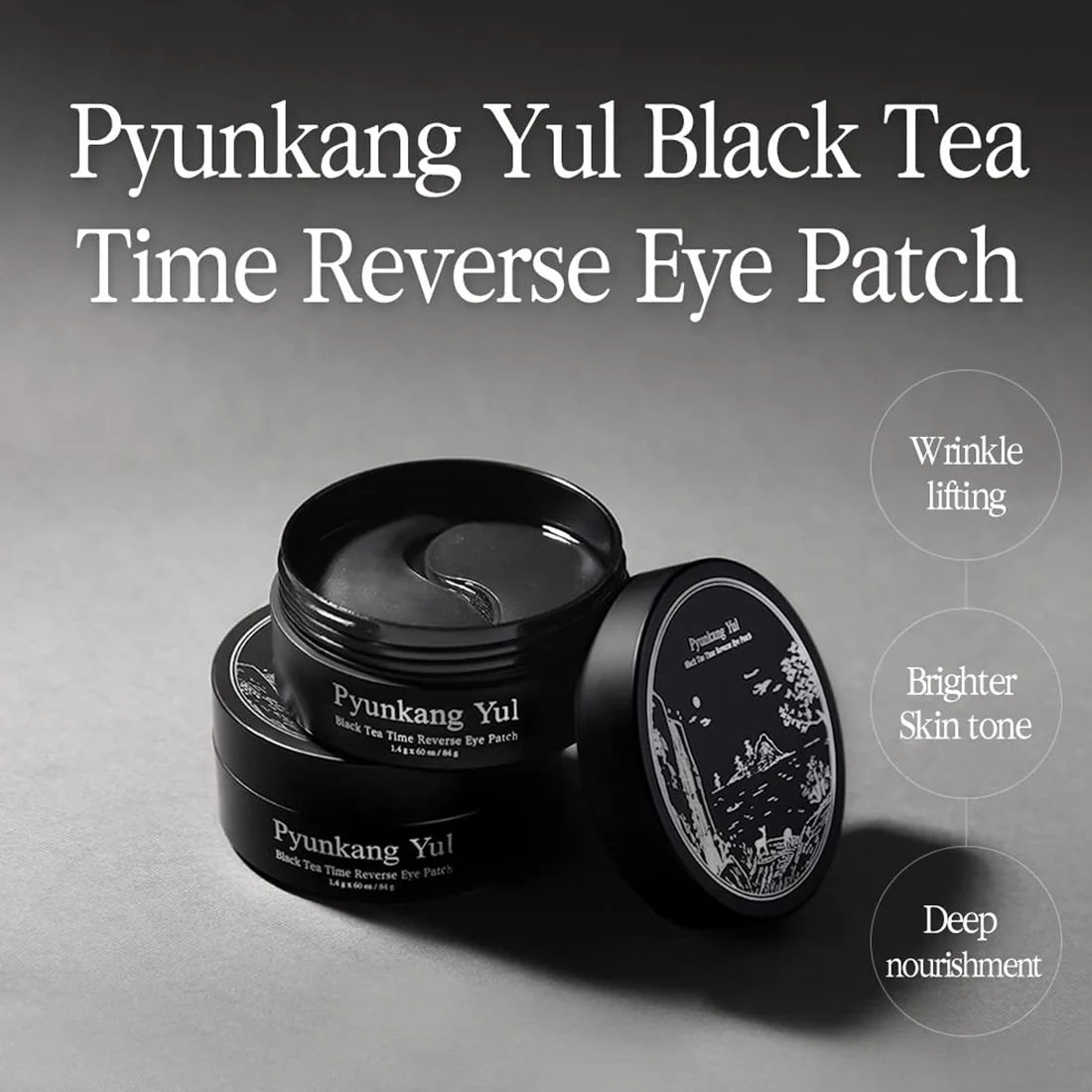 Pyunkang Yul - Black Tea Time Reverse Eye Patch [60 patches]