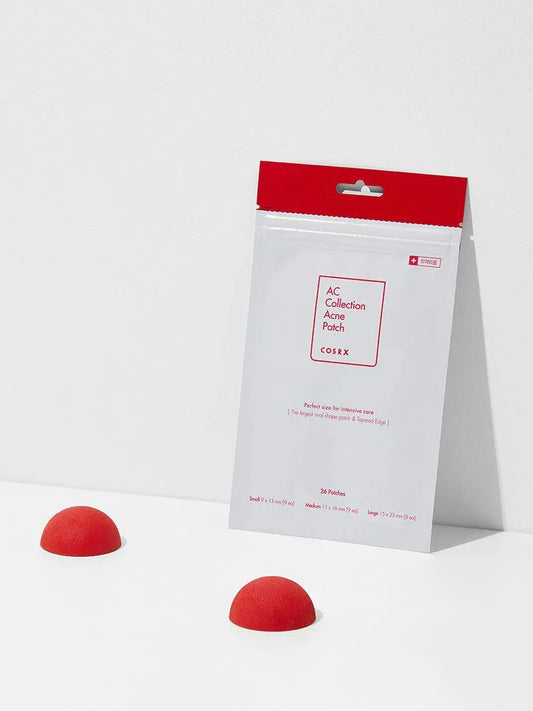 COSRX- AC Collection Acne Patch 26ea (15x23mm Large 8ea, 11x16mm Medium 9ea, 9x13mm Small 9ea)